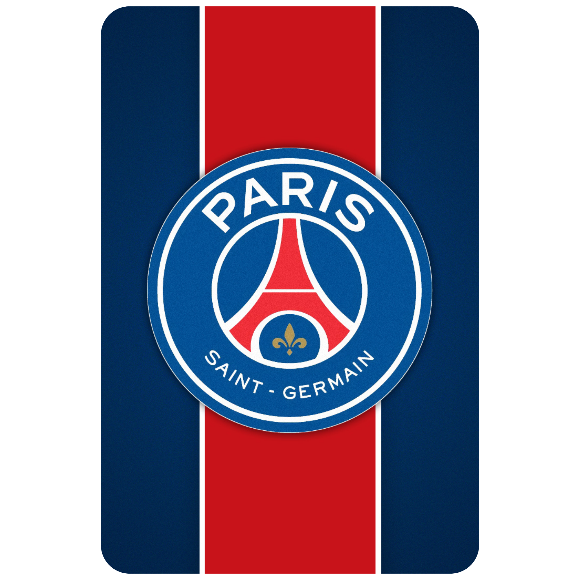 Textilní samolepka Paris Saint-Germain FC